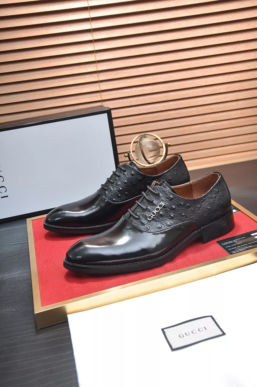 gucci oxfords chaussures pour homme s_12b42a7